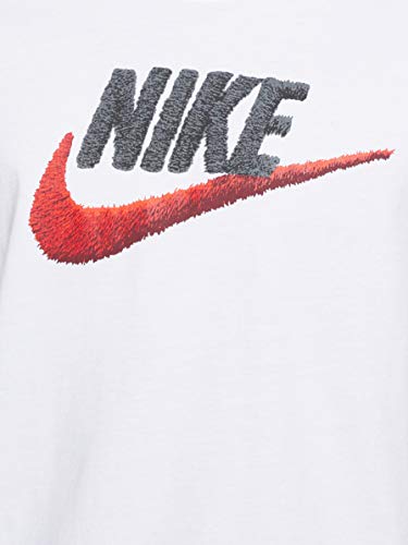 NIKE AR4993 100 Camiseta de Manga Corta, Hombre, Blanco, XL