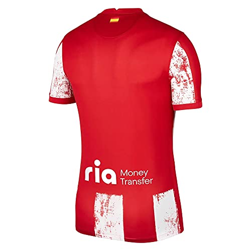Nike - Atlético de Madrid Temporada 2021/22 Camiseta Primera Equipación Equipación de Juego, L, Hombre