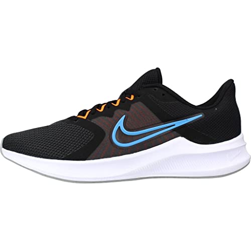 Nike Downshifter 11, Zapatos para Correr Hombre, Black/Coast-Total Orange-Dk SM, 43 EU