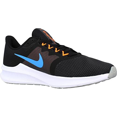 Nike Downshifter 11, Zapatos para Correr Hombre, Black/Coast-Total Orange-Dk SM, 43 EU