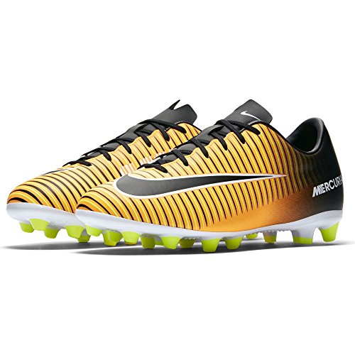 Nike JR Mercurial Victory Vi AG-Pro - Zapatillas de fútbol Sala, Unisex Infantil, Naranja - (Laser Orange/Black-White-Volt)
