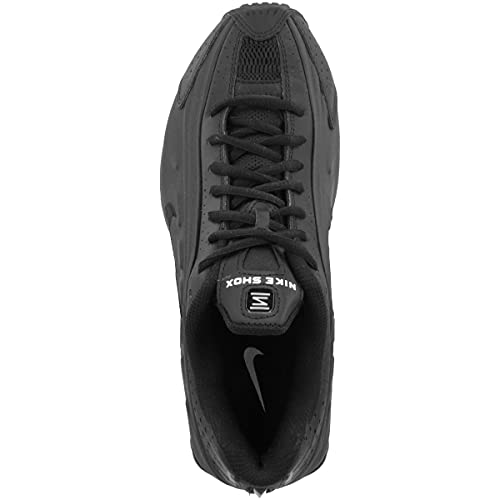 Nike Shox R4 (GS), Zapatillas de Atletismo Hombre, Negro (Black/Black/Black/White 000), 38 EU