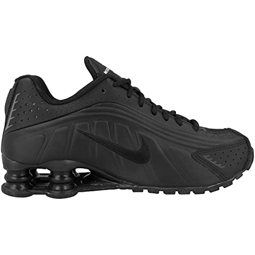 Nike Shox R4 (GS), Zapatillas de Atletismo Hombre, Negro (Black/Black/Black/White 000), 38 EU
