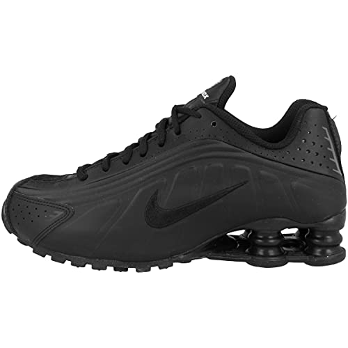 Nike Shox R4 (GS), Zapatillas de Atletismo Hombre, Negro (Black/Black/Black/White 000), 38 EU