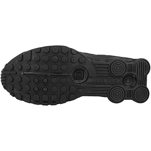 Nike Shox R4 (GS), Zapatillas de Atletismo Hombre, Negro (Black/Black/Black/White 000), 38 EU