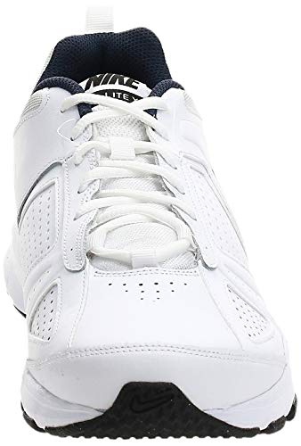 NIKE T-Lite 11, Zapatillas de Cross Training para Hombre, Blanco (White/Black/Obsidian), 41 EU