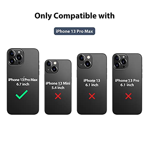 Nillkin Camshield Pro Funda para iPhone 13 Pro MAX, Carcasa con Protección de Cámara, Case para teléfono móvil de TPU + PC Que Puede Proteger la privacidad y la Resistencia al Impacto - Azul