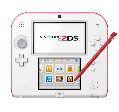 Nintendo 2Ds: Console Bianco/Rosso + Tomodachi Life [Bundle] [Importación Italiana]