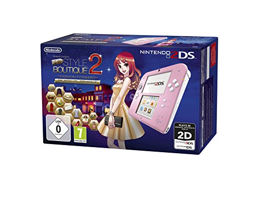 Nintendo 2DS - Konsole (Pink) Inkl. New Style Boutique 2 - Mode Von Morgen (Vorinstalliert) [Importación Alemana]