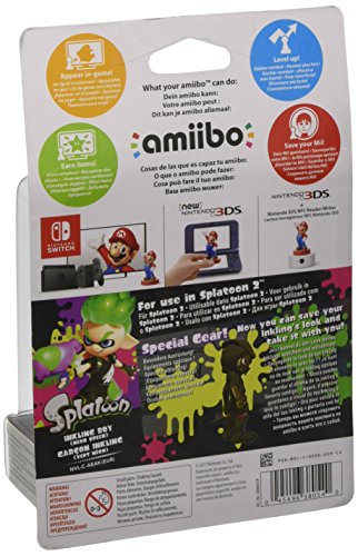 Nintendo - Amiibo Inkling Chico (Colección Splatoon)
