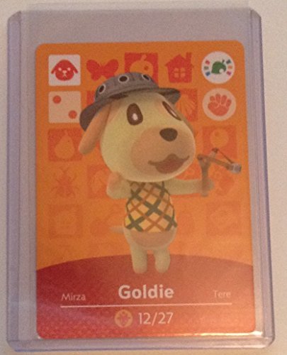 Nintendo Animal Crossing amiibo Festival Card Goldie by Nintendo