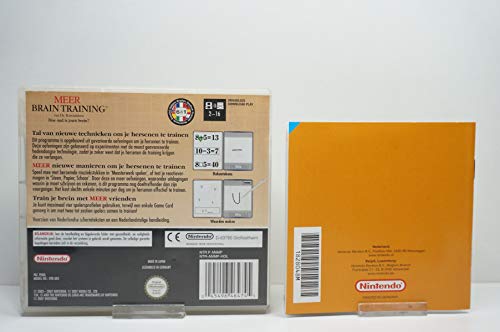Nintendo Dr. Kawashima's - Meer brain training, NDS - Juego (NDS, Nintendo DS, Educativo, DUT)
