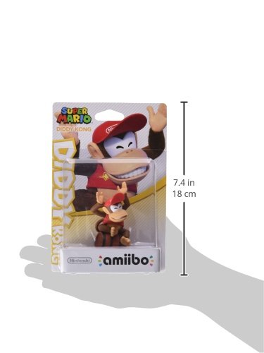 Nintendo - Figura amiibo Diddy Kong (Colección Mario)