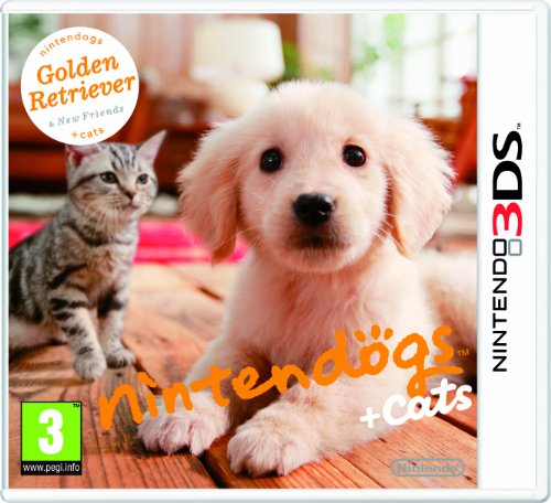 Nintendogs + Cats - Golden Retriever + New Friends (Nintendo 3DS) [Importación inglesa]