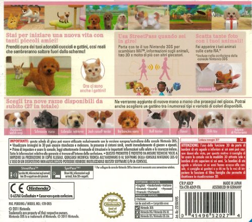 Nintendogs+Cats-Barboncino (3ds)
