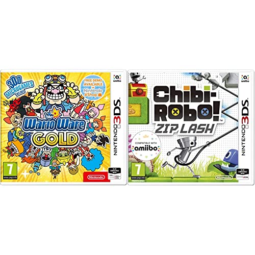 NintendoWarioware Gold - 3Ds [Importación Inglesa] + Chibi-Robo! Zip Lash [Importación Inglesa]