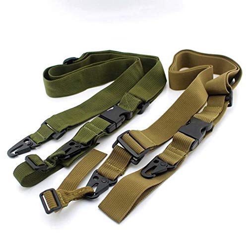 NO LOGO X-Baofu, Accesorios de Caza táctico de Airsoft 3 Punto Correa de Arma Militar elástico Engranaje Honda del Arma de Camping al Aire Libre de la Supervivencia de la Honda de Arma de Fuego