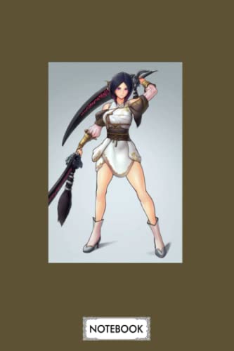 Noirage Black Desert Online Rpg Notebook: Lined College Ruled Paper,6x9 120 Pages,journal,matte Finish Cover,diary,planner