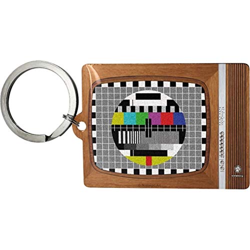 Nostalgic-Art 47015 Retro Wave TV, Schlüsselanhänger, 6 x 4,5 cm