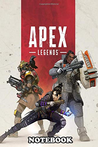Notebook: Apex Legend Game , Journal for Writing, College Ruled Size 6" x 9", 110 Pages