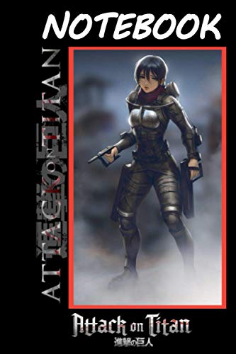 Notebook Attack On Titan-Shingeki No Kyojin Journal for Writing: College Ruled Size 6" x 9", 120 Pages
