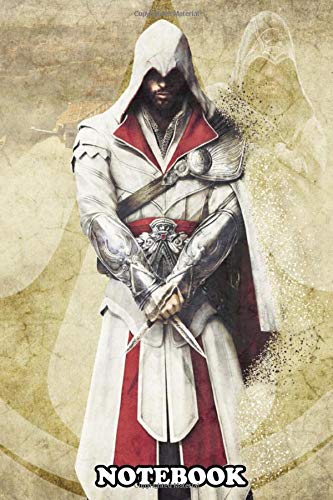 Notebook: Ezio , Journal for Writing, College Ruled Size 6" x 9", 110 Pages