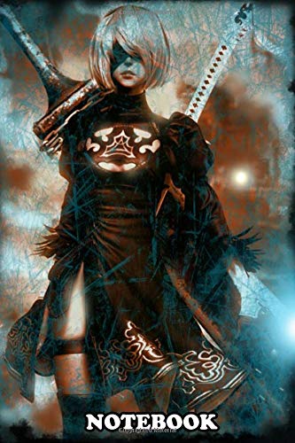 Notebook: Illustration Of The Nier Inspired By The Main Protagoni , Journal for Writing, College Ruled Size 6" x 9", 110 Pages