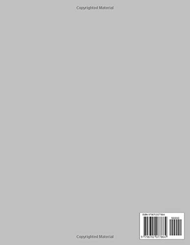 Notebook: lined Notebook - Large (8.5 x 11 inches) - 120 Pages - silver Cover