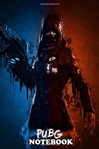 Notebook: Pubg , Journal for Writing, College Ruled Size 6" x 9", 110 Pages