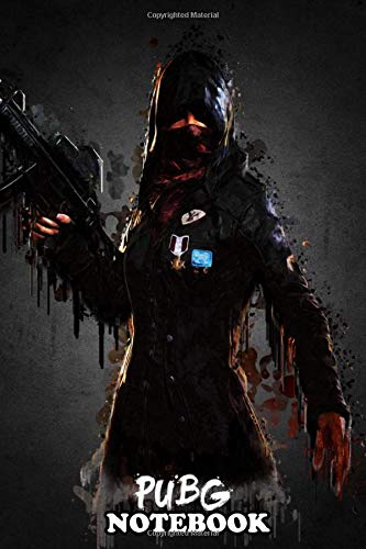 Notebook: Pubg , Journal for Writing, College Ruled Size 6" x 9", 110 Pages