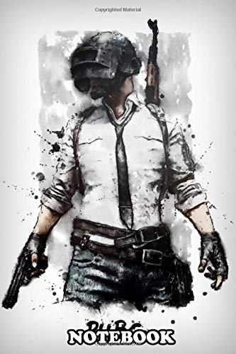Notebook: Pubg , Journal for Writing, College Ruled Size 6" x 9", 110 Pages