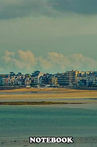 Notebook: Retro Film View Of Seaside In Brittany Low Tide , Journal for Writing, College Ruled Size 6" x 9", 110 Pages