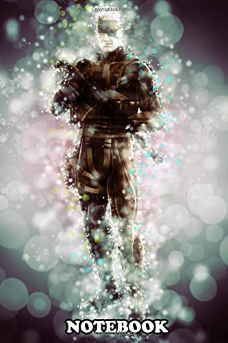 Notebook: Solid Snake , Journal for Writing, College Ruled Size 6" x 9", 110 Pages