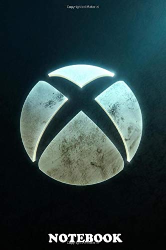 Notebook: Xbox , Journal for Writing, College Ruled Size 6" x 9", 110 Pages