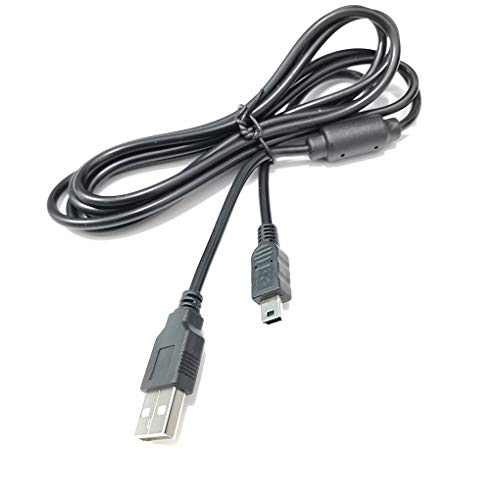 Nowear 1.8 Medidor Negro Puerto reemplazo Cable de Carga Micro USB para Playstation 3 del Juego Palanca de Mando