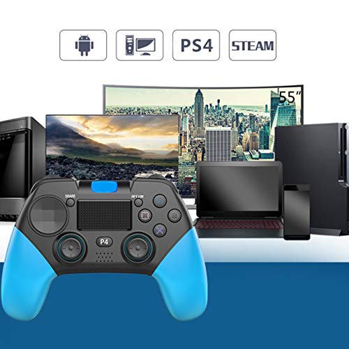 NOWON Controlador inalámbrico de Pantalla táctil de vibración Gamepad Bluetooth4.0 para PS4 / PC/Steam