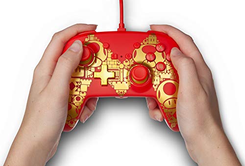 NSW EnWired Controller Mario Gold M
