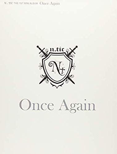 N.Tic - [Once Again] Debut Album CD+Booklet K-POP Sealed Korean Boy Group Visual