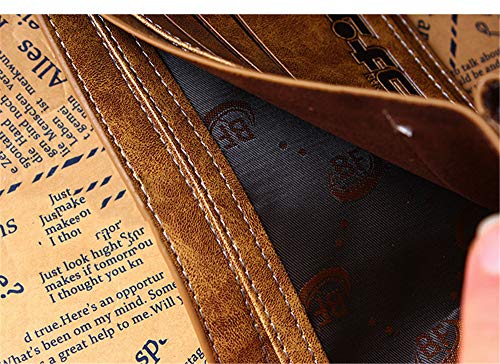 NUANDI Anime Wallet Fairy Tail Carteras De Juegos Cosplay School Students Money Bag Titular De La Tarjeta Bifold Monedero para