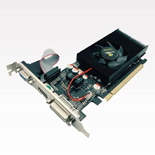 Nueva Tarjetas Gráficas - NVIDIA 8500 GeForce GT210 1GB 64bit DDR2 HDMI-Compatible VGA/DVI Soporte de Altura Completa Tarjeta de Video Chasis Grande y pequeño Gráficos de Juegos de computadora