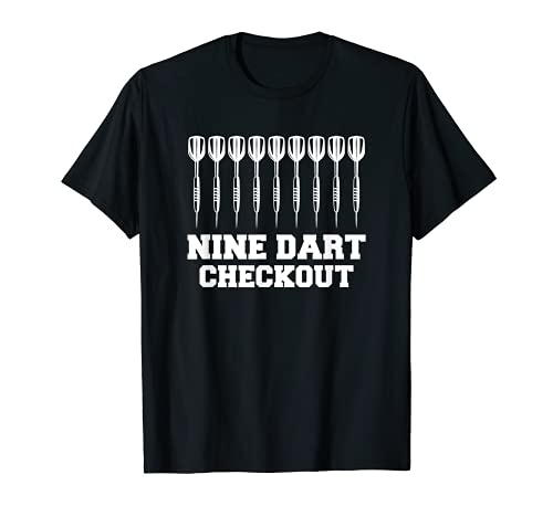 Nueve Dardos Checkout Lanzamiento Camiseta