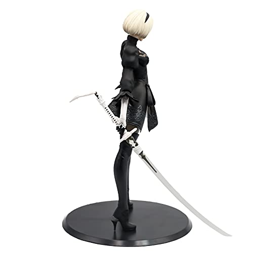 Nuevo Movible 25CM Juego De Anime NieR Automata 2b YoRHa No.2 Tipo B Figura De Acción Postura De Pie Colección De PVC Para Niña Hermosa Modelo Juguetes Adornos Coleccionables De Escritorio Brinquedos