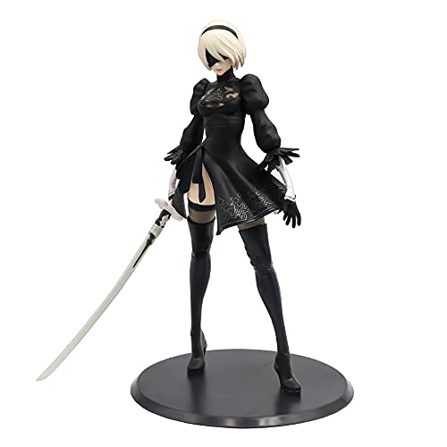 Nuevo Movible 25CM Juego De Anime NieR Automata 2b YoRHa No.2 Tipo B Figura De Acción Postura De Pie Colección De PVC Para Niña Hermosa Modelo Juguetes Adornos Coleccionables De Escritorio Brinquedos