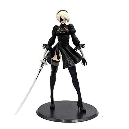 Nuevo Movible 25CM Juego De Anime NieR Automata 2b YoRHa No.2 Tipo B Figura De Acción Postura De Pie Colección De PVC Para Niña Hermosa Modelo Juguetes Adornos Coleccionables De Escritorio Brinquedos