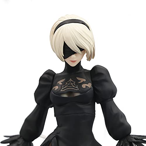 Nuevo Movible 25CM Juego De Anime NieR Automata 2b YoRHa No.2 Tipo B Figura De Acción Postura De Pie Colección De PVC Para Niña Hermosa Modelo Juguetes Adornos Coleccionables De Escritorio Brinquedos