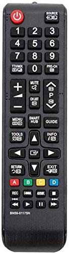 Nuevo reemplazo Samsung BN59-01175N Control Remoto para Samsung TV LED LCD - PS50B430P2W UE40H6650SL UE40H6470SSXZG - No Requiere configuración