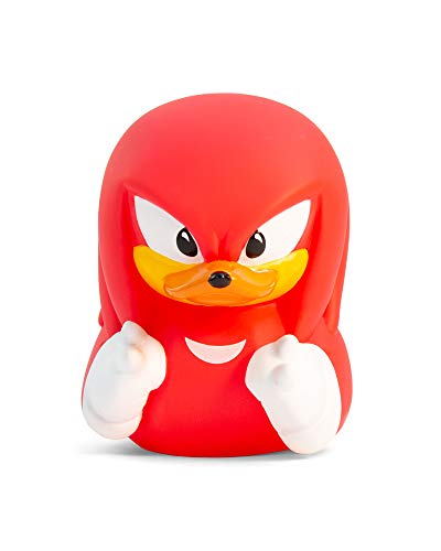 numskull Tubbz Sonic - Pato de baño Coleccionable, Figura Knuckles, Figura Coleccionable The Hedgehog, Producto con Licencia Oficial 5056280416364