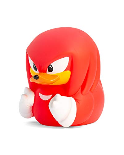 numskull Tubbz Sonic - Pato de baño Coleccionable, Figura Knuckles, Figura Coleccionable The Hedgehog, Producto con Licencia Oficial 5056280416364