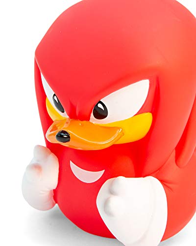 numskull Tubbz Sonic - Pato de baño Coleccionable, Figura Knuckles, Figura Coleccionable The Hedgehog, Producto con Licencia Oficial 5056280416364