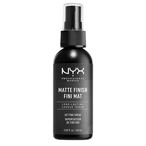 NYX Professional Makeup Spray fijador Makeup Setting Spray, Larga duración, Ligero, Fórmula vegana, Acabado Matte, 60 ml